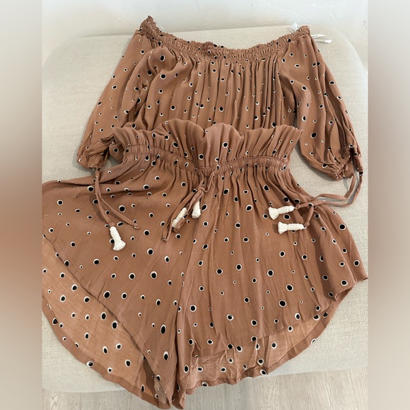 Faithfull the Brand Cosmos Playsuit - Size 6 - NWT! - Picture 2 of 6